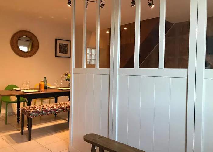 En Plein Coeur De En Bessin - Cote Tatil Evi Port-en-Bessin-Huppain